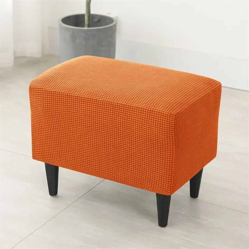Solid Color Sloping King Back Chair Covers Elastic Polar Fleece Wing Chairs Cover with Seat Cushion Cover Furniture Protector