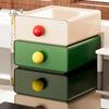 1/3Pcs Large Capacity Desk Organizer Boxes Multipurpose Waterproof Dust-proof Stackable Drawer Storage Boxes