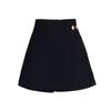 Petite Women's High-Waist Bootcut A-Line Skirt Shorts - Spring Collection