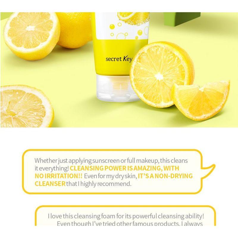Secret Key Lemon Sparkling Cleansing Foam