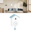 Bird House Wall Clock Bird Voice Call Stylish Decorative   Wall Clock for   Bedroom Living Room