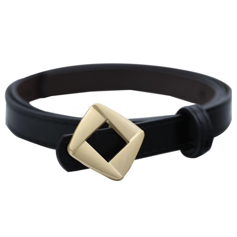 Sleek Two Womens Layer Cowhide Waist Belt In Chic Colors Perfect For Fall Trends Fashion