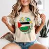 Unisexs Palestine Watermelon Tshirt Gaza Support Palestinian Freedom