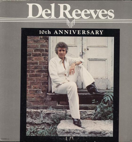 

LP Record DEL REEVES - 10th Anniversary UALA687G United Artists 1976 US Country Used