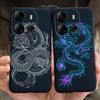 For Cover Tecno Pop 7 Pro Case Astronaut Dragon Silicone TPU Soft Back Cover Cases for Tecno Pop7 Pro BF7 Shockproof Bumper Capa