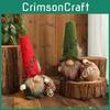 Unique Christmas Decorations Gift Sack Doll With Hat Adorable Elf Gnome Design