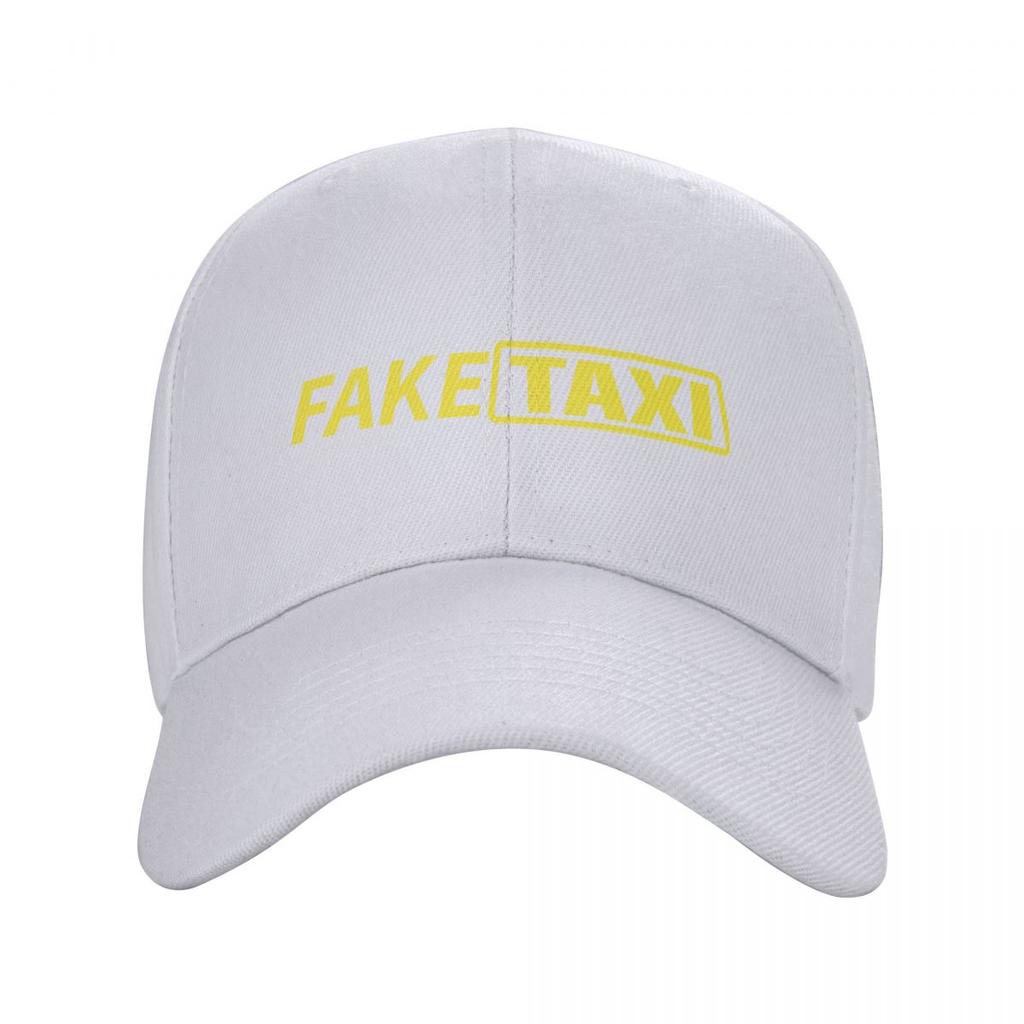 Klassisk Fake Taxi Baseball Keps för unisex kvinnor Personlig justerbar Vuxen Dad Hat Sommar Vår Snapback Kepsar Trucker Hattar