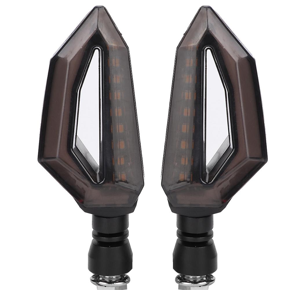 2Pcs Motorcycle Led Turn Signal Lights Turning Indicators Lamp Fit for Honda