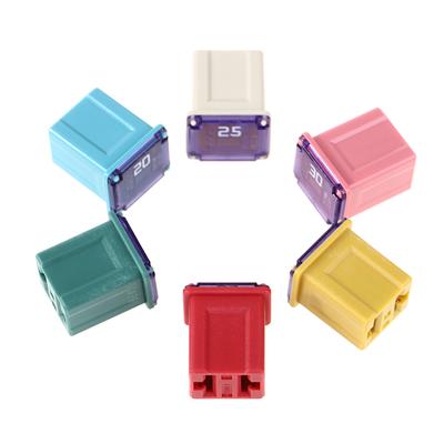 Mini Square Fuse58V 20A 25A 30A 40A 50A 60A Automotive Car Fuse 16*12*10Mm