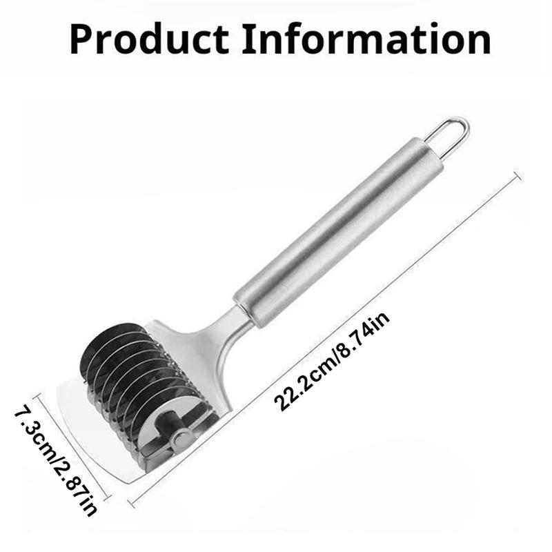 1 Pcs Stainless Steel Manual Spaghett Cutter Pasta Machine Dough Noodles Maker Ginger Garlic Roll Crusher Kitchen Cooking Gadgets
