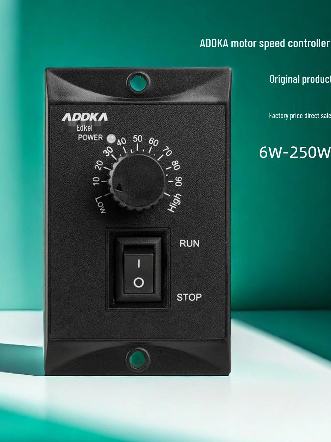 

Регулятор швидкості двигуна ADDKA US52, 220В, для двигунів 6Вт-250Вт 6W