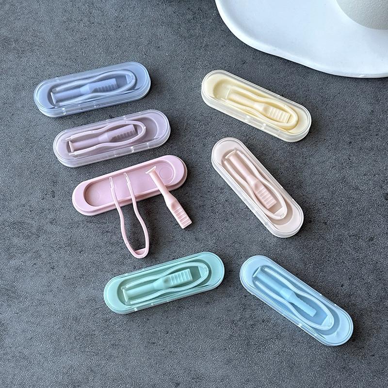 1 conjunto de pinças de lentes de contato femininas e meninas, removedor de inserção de lentes de contato multicoloridas e bastão de sucção para ferramenta de braçadeiras especiais