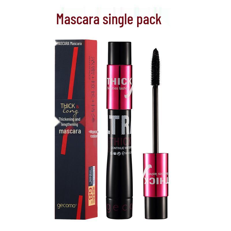 

Gemeng Waterproof Silk Fiber Mascara Set - Double Tube, Thick, Long-lasting & Smudge-proof for Lengthening & Color Makeup