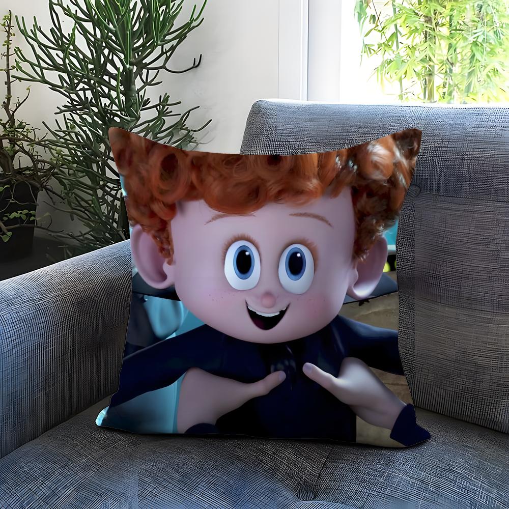 HHHotel TTransylvaniaS Cushion Cover Comfortable Reversible Pillow Cover Ideal for Car Sofa Bedroom & Beyond