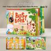 Cross-border Early Education Busy Book: Quiet Puzzle for Letter & Number Recognition
