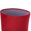 Oval Lamp Shade Cloth Lampshade E27 E14 Universal Use Modern Lamp Cover for Table Floor Lamp Burgundy