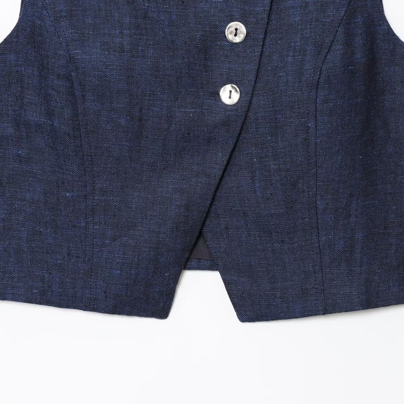 Kaslead New Women clothes Western Style Fashion Simple Double Placket Vest Trousers 8129979 8131979