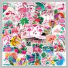 Flamingo & Animal Waterproof Graffiti Stickers: 100-Pack for Suitcase, Scooter, Computer, Tablet