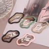 Cute Geometric Clouds Bb Clips Metal Hollow Cloud Hair Clip Korean Style Y2k Hollow Metal Hairpin Photograph