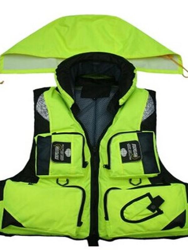 Protackle Multi-Pocket Detachable High Buoyancy Fishing Vest for Adults