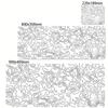 Minimalist Contour Line Extended Mouse Pad Waterproof Antislip Nonslip Desk Mat