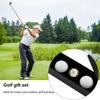 3Pcs/Set Personalized Golf Ball Gift Set with Armband Compact Portable Complete Golf Balls