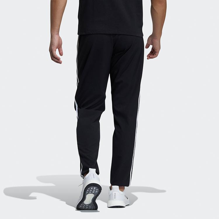 Adidas Must Haves Aeroready 3-Stripes Casual Long Knit Sports Pants Men Bottoms Black GN0818