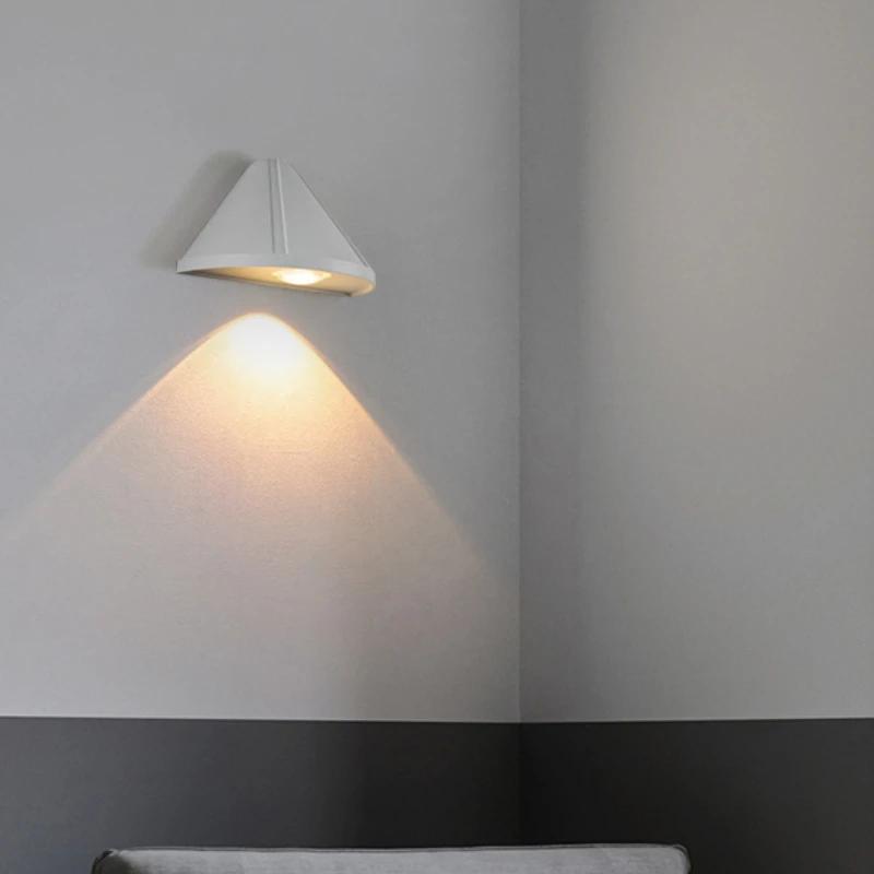 Moderní severské nástěnné svítidlo LED do ložnice, noční světlo, venkovní, zahradní, domácí dekorace, svítidlo, vnitřní svítidlo, vintage verandová lampa