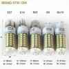 JOYBLISS 7-15W E27 LED Lamp E14 LED SMD5730 220V Corn Light Bulbs 24 36 56 72 LEDs Lamparas LED Chandelie for Home Decor Ampoule Led Light