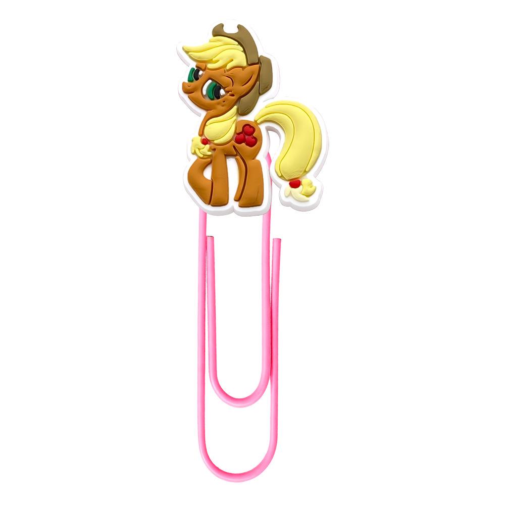 My Little Pony Creative Cartoon Bookmarks - Colorful DIY Large Paper Clips for Office Supplies