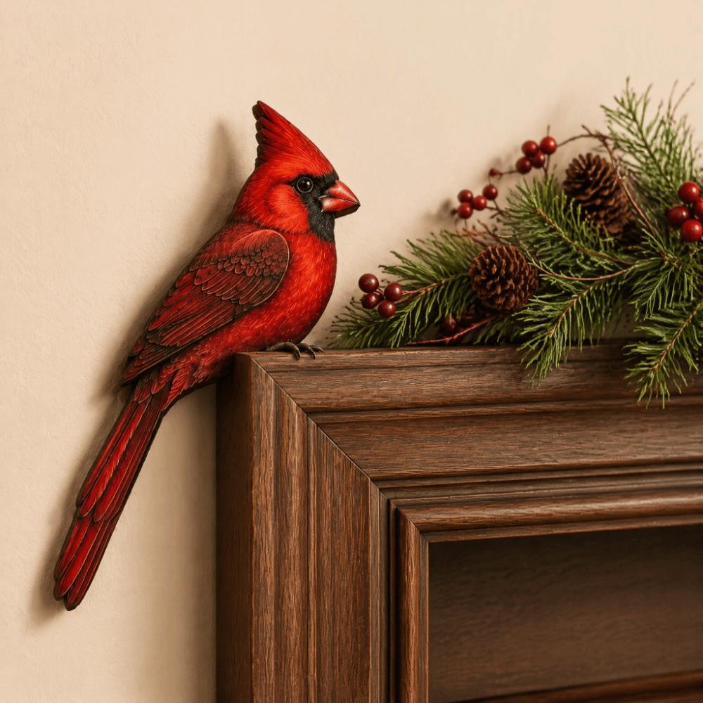 Modern Door Corner Pendant Wooden Animal Door Sign Gate Top Decoration Owl Door Frame  Home
