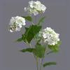 High Quality Artificial Silk Hydrangea Flower 3 Heads For Wedding Home Table Decorative Flowers