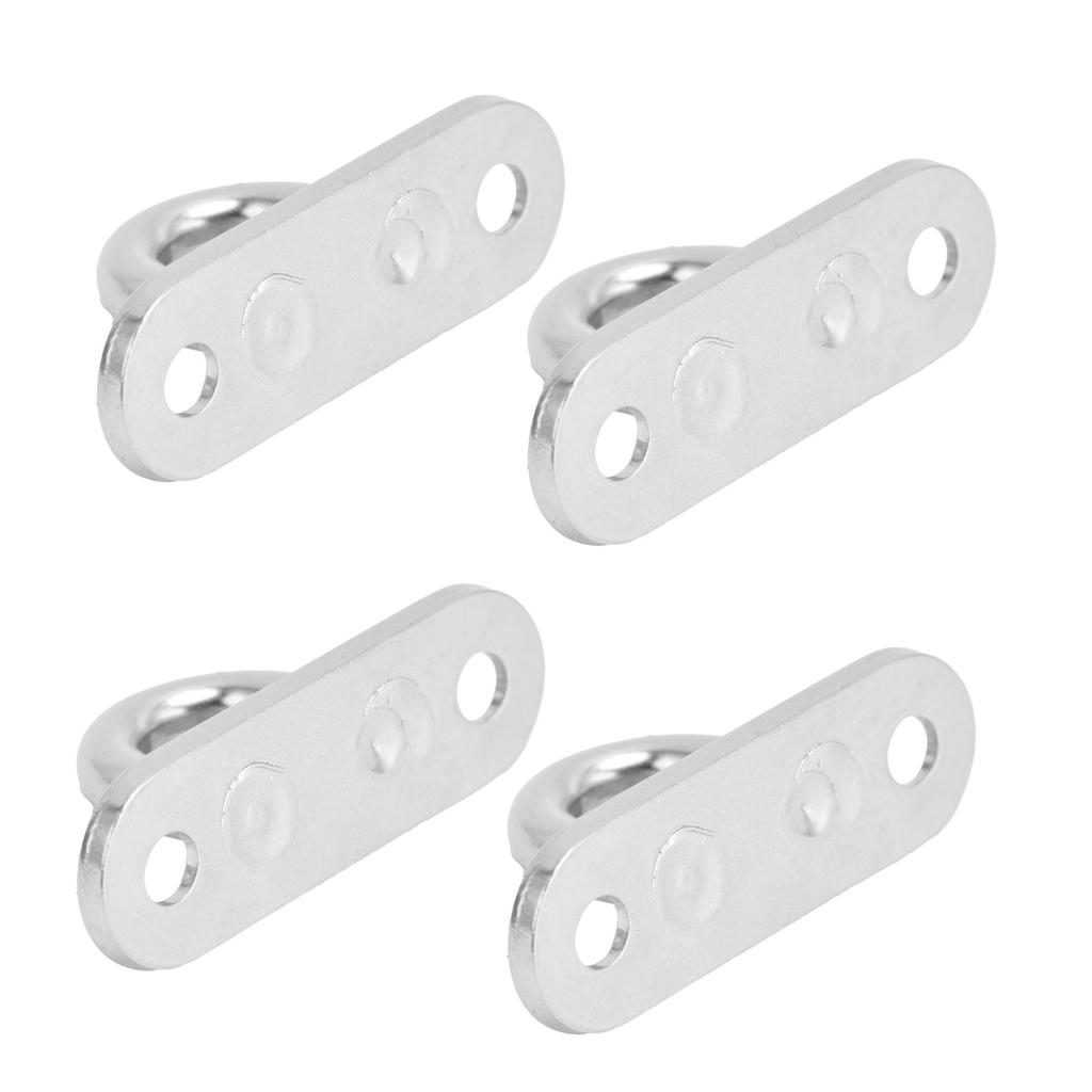 4 szt. Owale Haki Oczko 304 Stal Nierdzewna 5mm Sufitowa Płytka Oczkowa Okucia Klamry Pętle