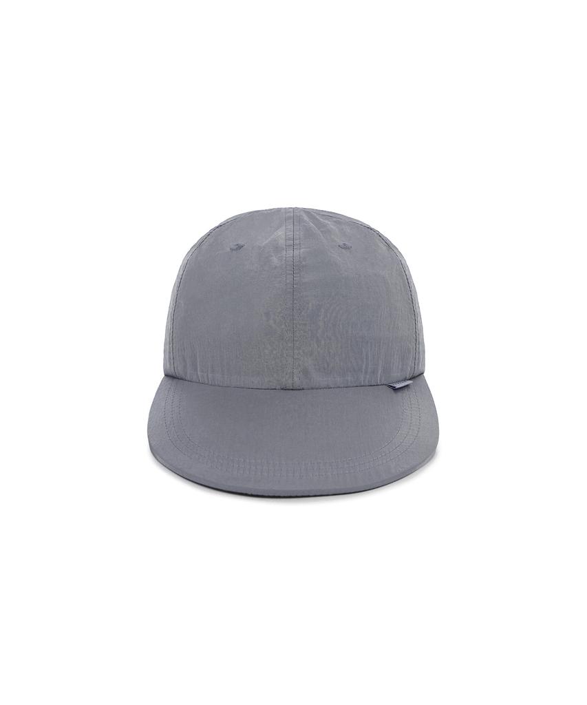 Bajal Nylon Ordinary Oversized Ball Cap Gray