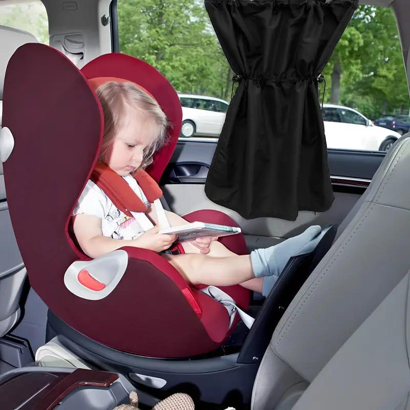 Car Side Window Blackout Curtain: Sun Shade & Heat Insulation with Suction Cup