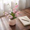 Plastic Artificial Jasmine Flower Branch Real Touch Fake Flowers Wedding Decor