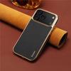 Custodia Magnetica in Vera Pelle Premium per iPhone 12 13 14 15 16 17 Pro Max Air Plus Pelle a Grana Superiore Pulsanti Metallici Copertura