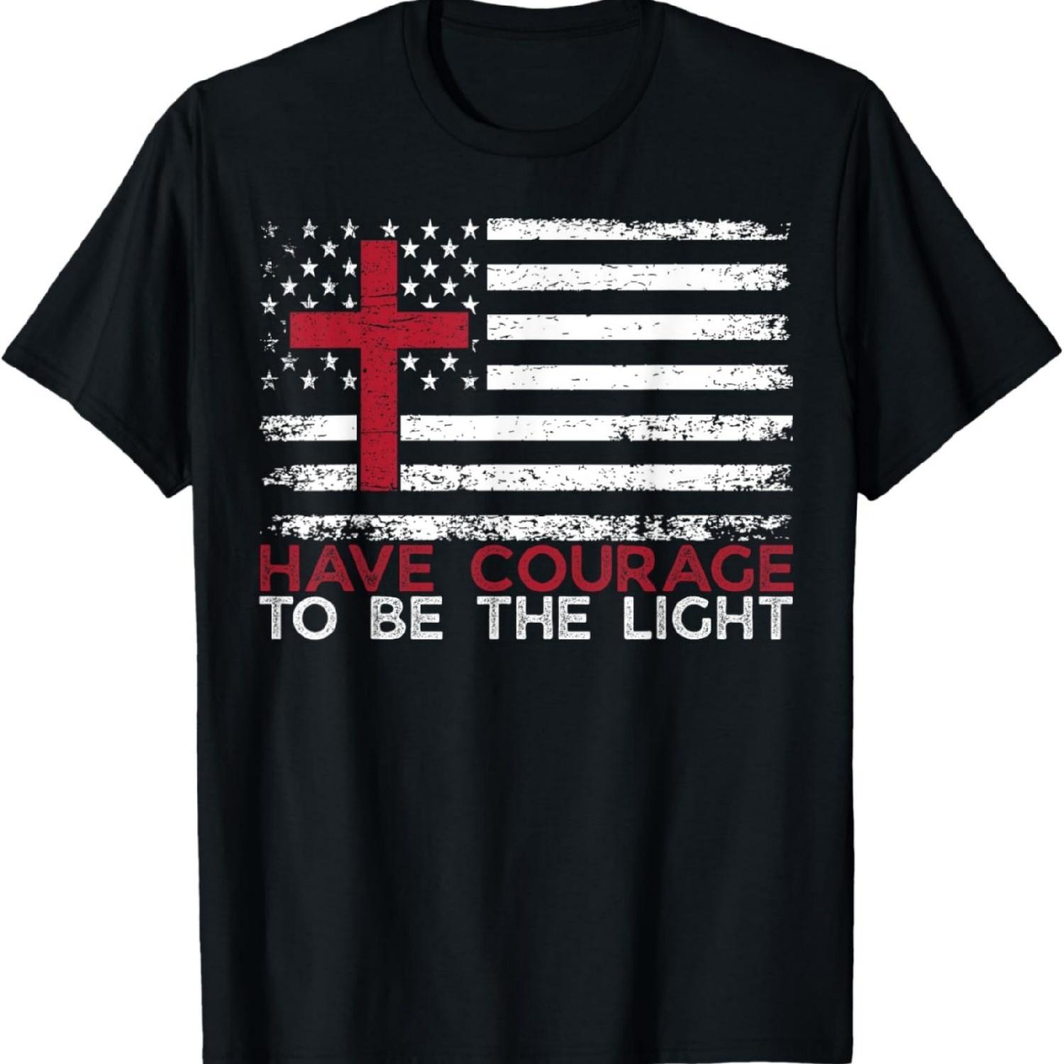 Jesus The Light Inspirational Christian Faith God Religious T-Shirt XXXXXL разноцветный