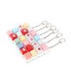 Mechanical Keyboard Switch Keychain Set Stress Relief Toys Diy Pressing Sensory Keyring For Adults