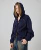 Yuthentic Shirred Zip-Up Hoodie Aw5Am65023