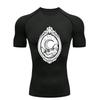 Moon and Clouds  Men's Sports T-shirt Training Fitness Compression Workout T-Shirt Rashgard Tops Men's Fitness T-Shirt