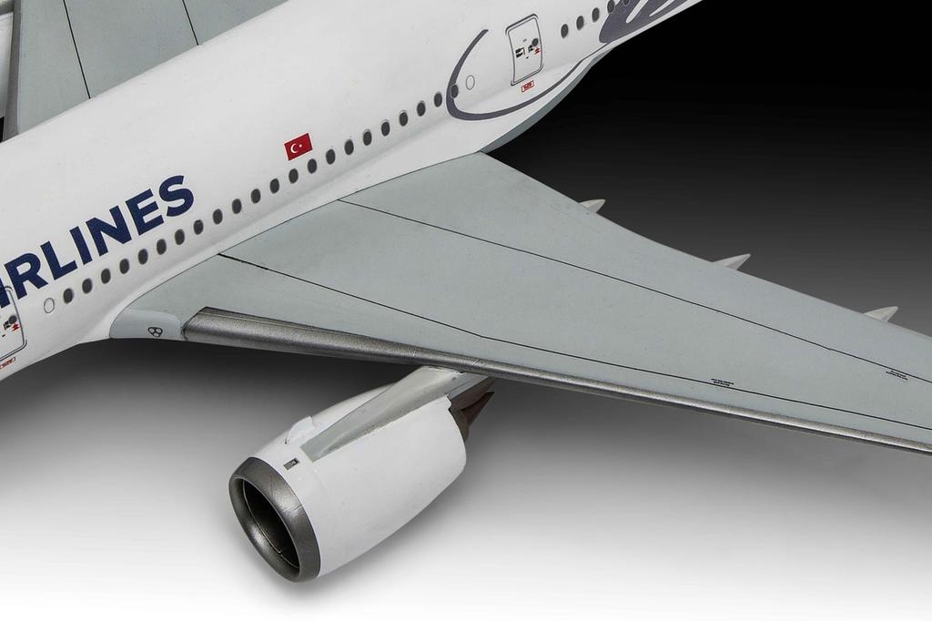 German Revell 1/144 Airbus A350-900 Turkish Airlines Plastic Model Kit 03773 (Airplane)