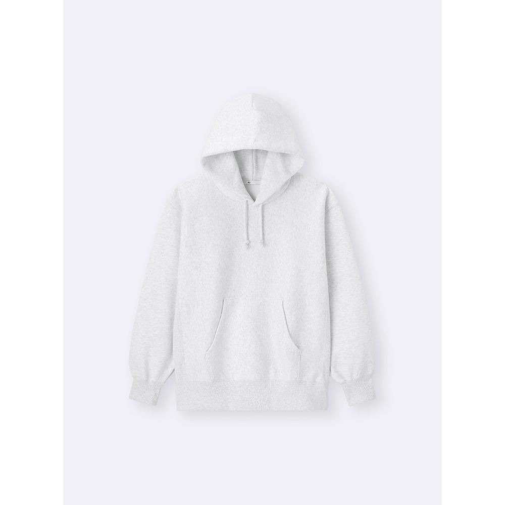 Gu By Uniqlo Heavyweight Sweat Parka Long Sleeve  Setup Available  2025 Winter