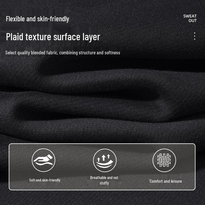 JEEP SPIRIT Men's 2025 Half-Zip Loose Sweatshirt