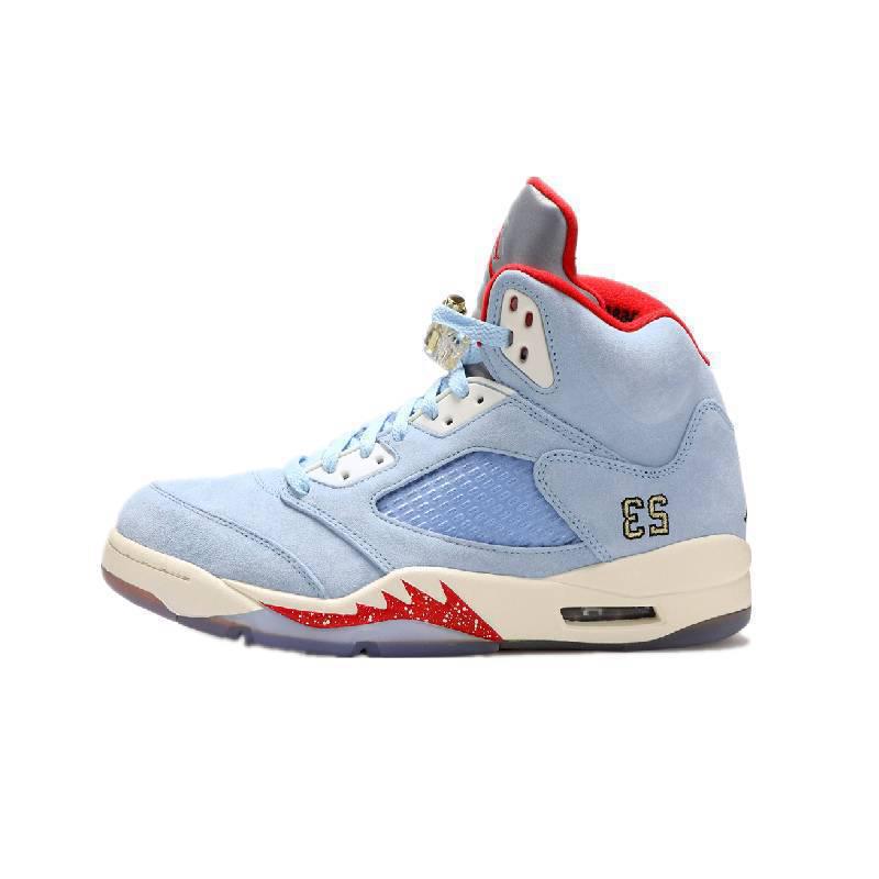 AJ5 Oreo University Blue Racing Blue Men's and Women's Basketball Shoes
