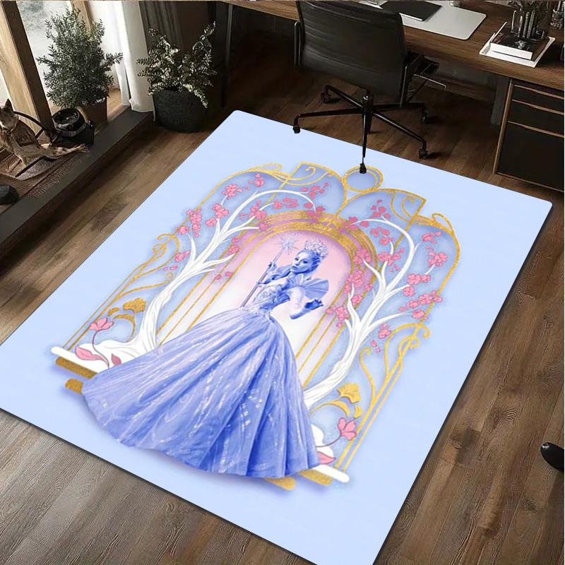 Witch Princess Print - Home Rug Office Carpet Room Rug Computer Chair Area Rug Holiday Gift