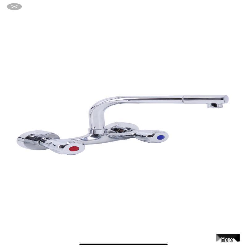 

Yuanbin Yanno Wall-Mounted Brass Kitchen Faucet