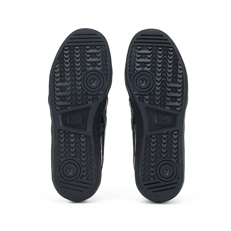 ONITSUKA TIGER Tokuten Fashion Všestranné Odolné Nízké Ležérní Boty Unisex tenisky Černá Šedá 1183C531-001