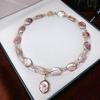 Elegant Multi-purpose Baroque Pearl Necklace with Original Color Pearls and Versatile Clasp