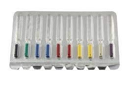 NMD Dental Barbed Broaches (25 MM, 0-6 Assorted)